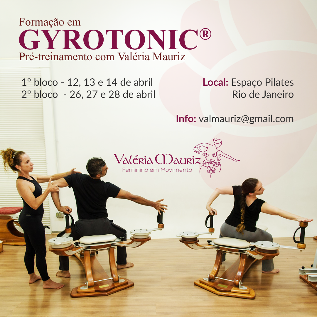 Pré-Treinamento GYROTONIC® - Rio de Janeiro/RJ