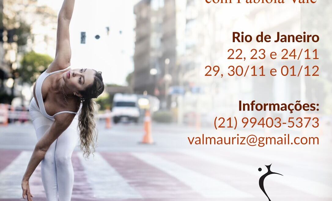 Pré-Treinamento GYROKINESIS® com Fabíola Vale – Rio de Janeiro/RJ